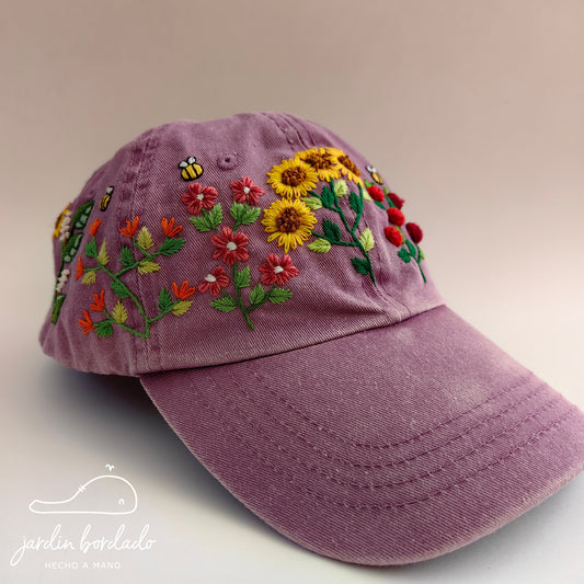 Gorra jardín de abejitas