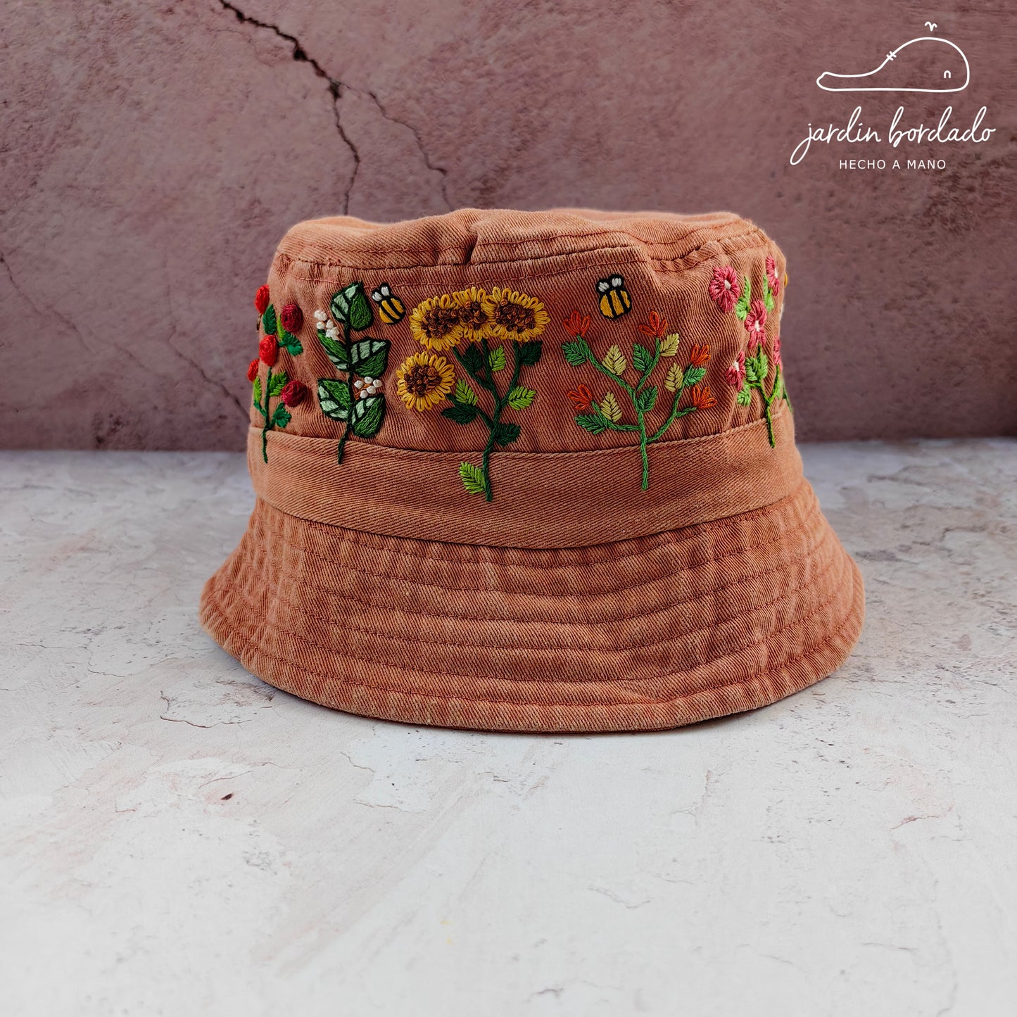 Bucket hat jardín (sobre pedido)