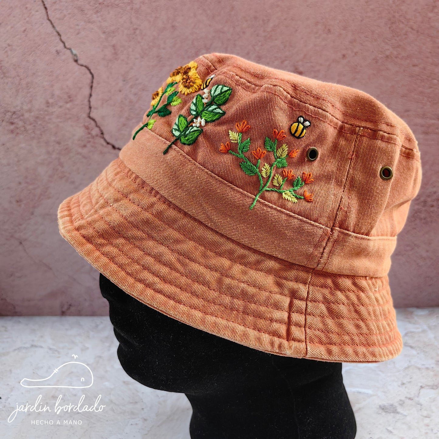 Bucket hat jardín (sobre pedido)