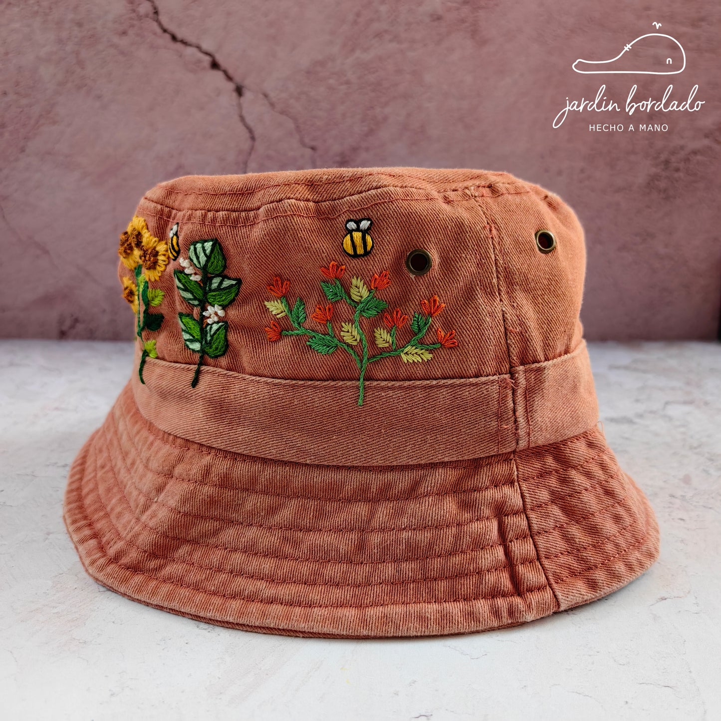 Bucket hat jardín (sobre pedido)