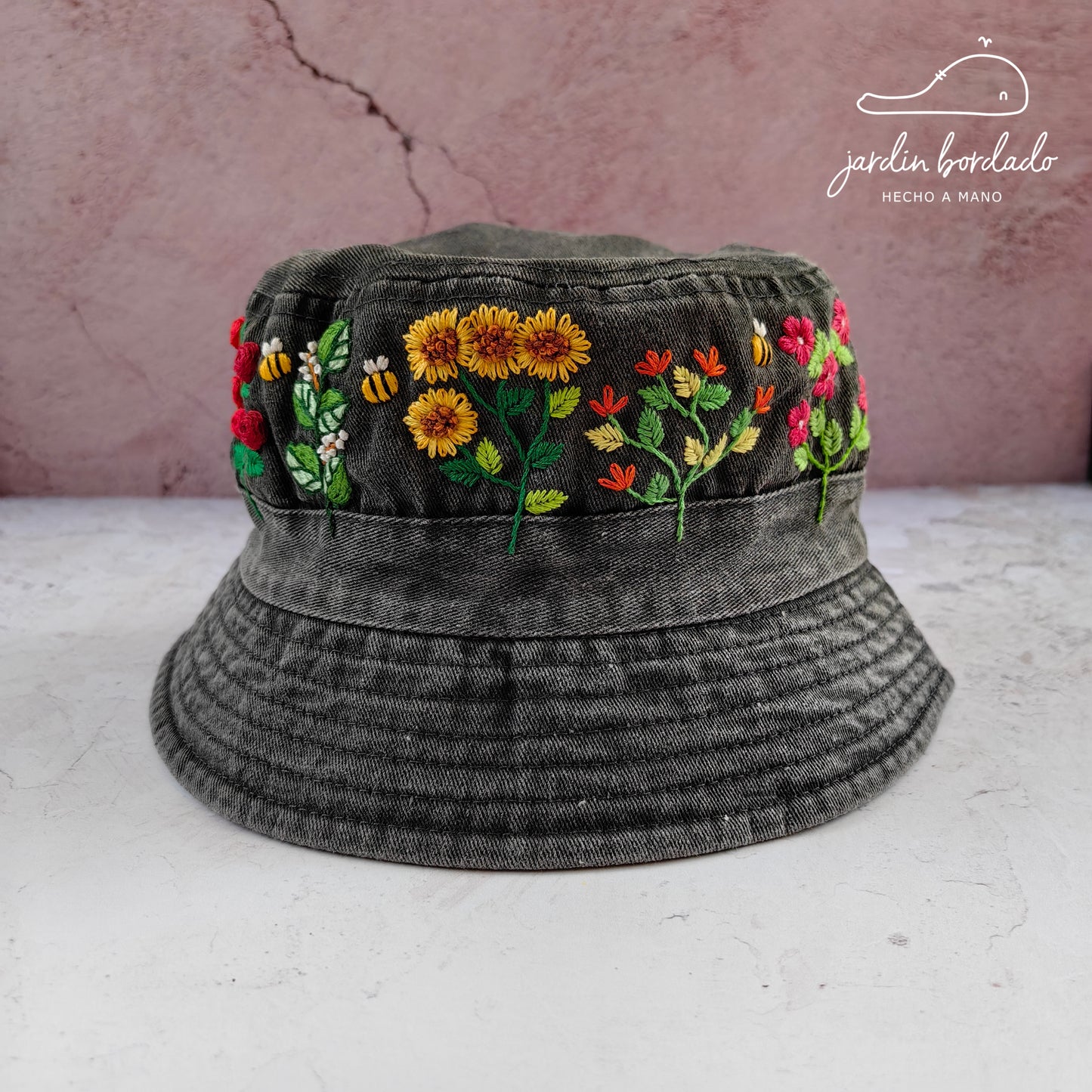 Bucket hat jardín (sobre pedido)