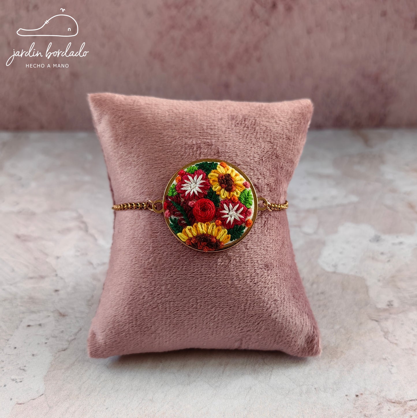 Pulsera rosas