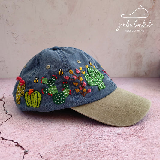 Gorra cactus (sobre pedido)