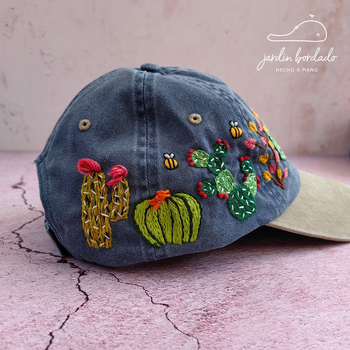 Gorra cactus (sobre pedido)