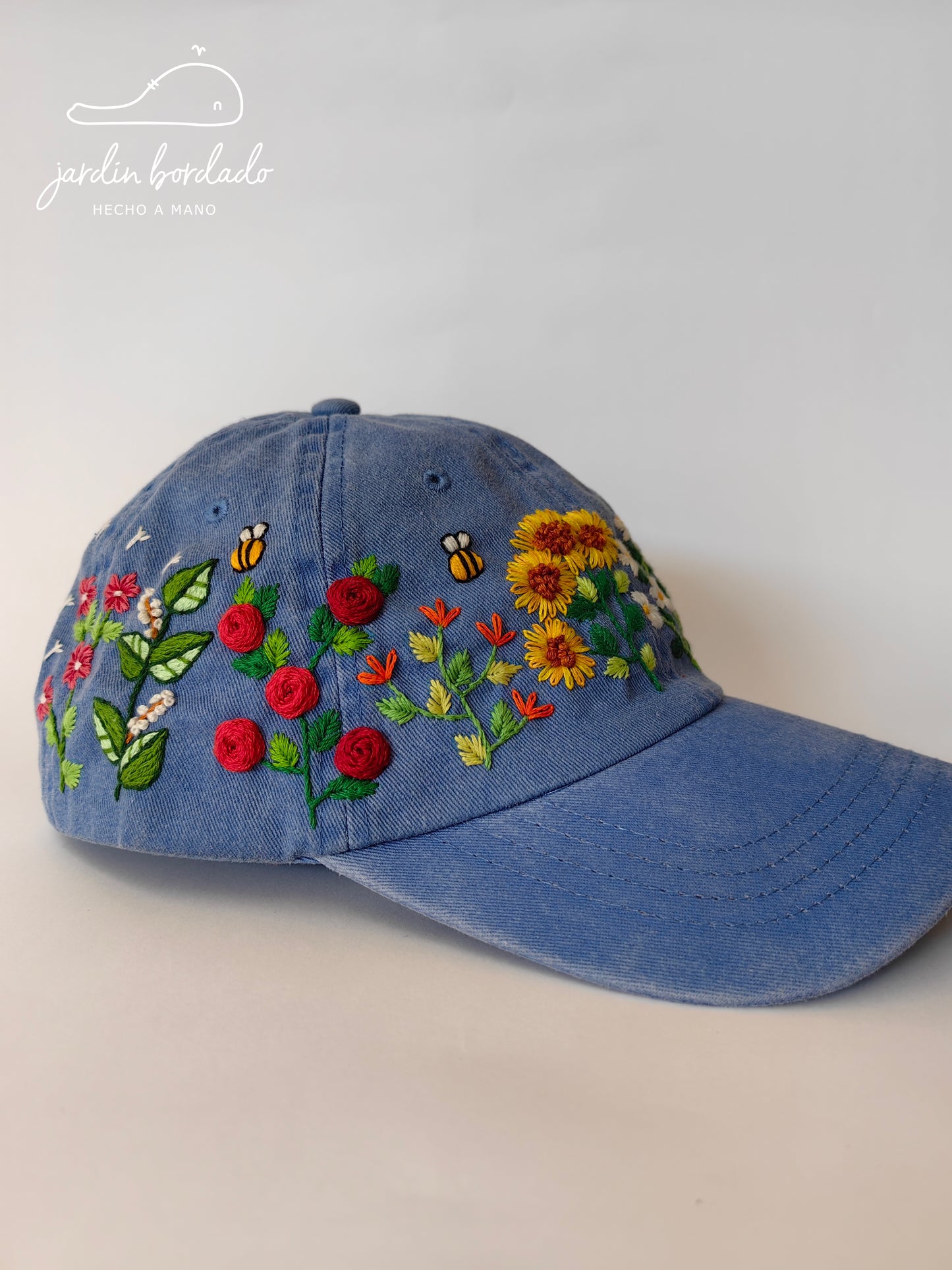 Gorra jardín royal (sobre pedido)